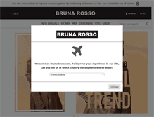 Tablet Screenshot of brunarosso.com